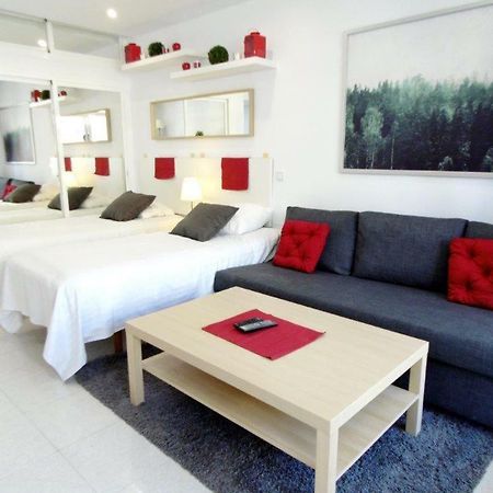 Appartement 1St Lign On The Beach At Palmeras フエンヒロラ エクステリア 写真